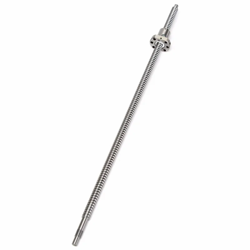 

1pc Ball Screw SFU1605 650mm Ball Screw With Single Ball Nut For CNC