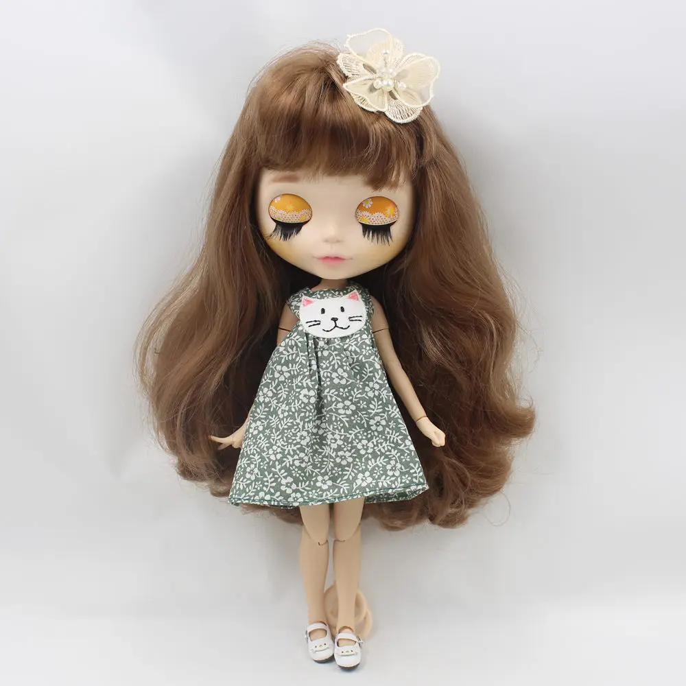 

Blyth doll Kitty dress with hairpin for the cute dressing BJD Neo