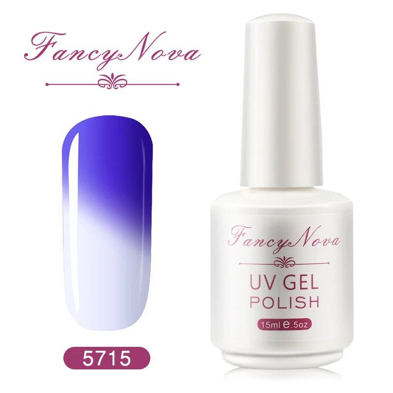 2017 Fancynova 15 мл сгвпоон де гель лак акриловая краска для ногтей lucky тепловой vernis полу