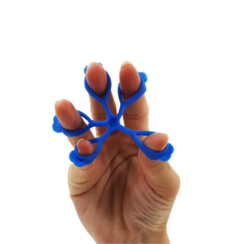 Зажим для пальцев резинки растягиватель для пальцев силиконовый ручной тренажер сцепление сила запястье тренажер уход за здоровьем
