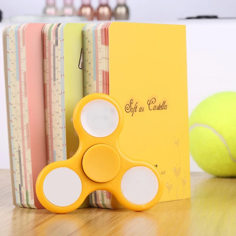 LED Lighting Hand Finger Spinner Fidget Plastic EDC Hand Spinner For Autism and ADHD Relief Focus Anxiety Stress Gift Toys LED Lighting Hand Finger Spinner Fidget Plastic EDC Hand Spinner For Autism and ADHD Relief Focus Anxiety Stress Gift Toys