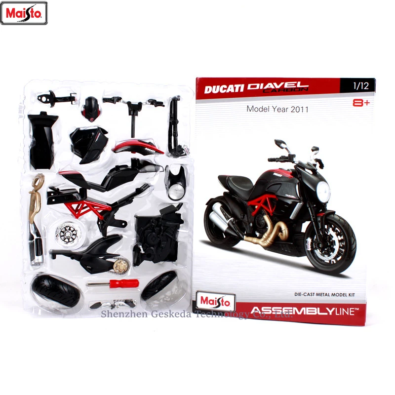 Модель мотоцикла Maisto 1:12 Ducati великолепный дьявол собранная из сплава модель