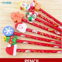 36 шт./лот Рождественская Тема Деревянные HB карандаши для школы студентов