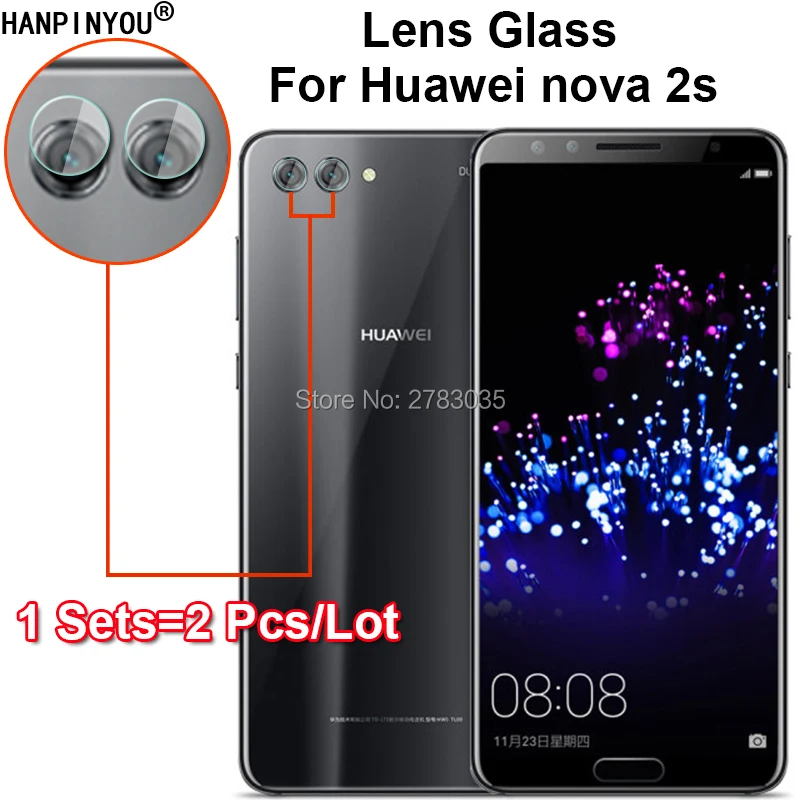 Прозрачная ультратонкая Защитная пленка для объектива задней камеры Huawei nova 2s 6 0
