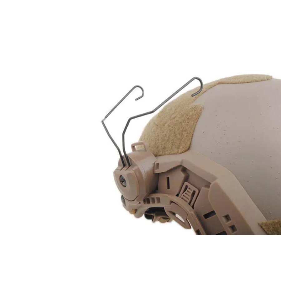Открытый FMA Peltor гарнитура Sordin Ops-основной шлем Шлем АРК адаптер крепление 2 шт.; комплект из двух предметов для крепления на шлеме DE(коричневый
