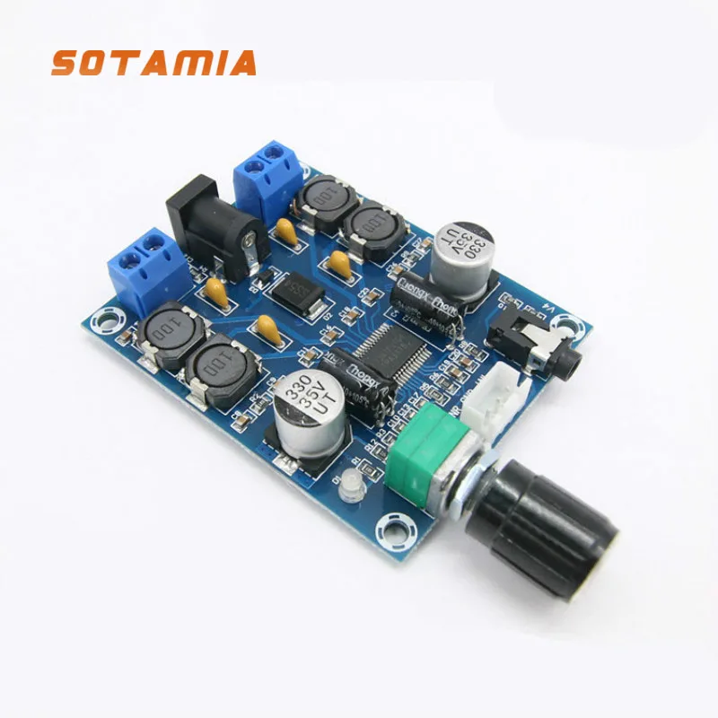 

SOTAMIA TPA3118D2 Power Amplifier Audio Board Amplificador 2.0 Dual Channel Digital Amplifier 45W*2 Home Sound Theatre DIY