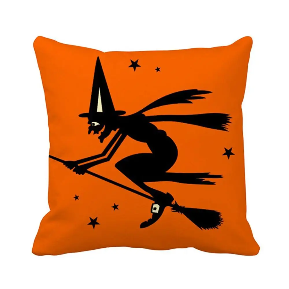 LAPHIL Halloween Party Scary Pumpkin Witch Pillowcase Happy Halloween Decorations for Home 2019 Merry Christmas Party Supplies