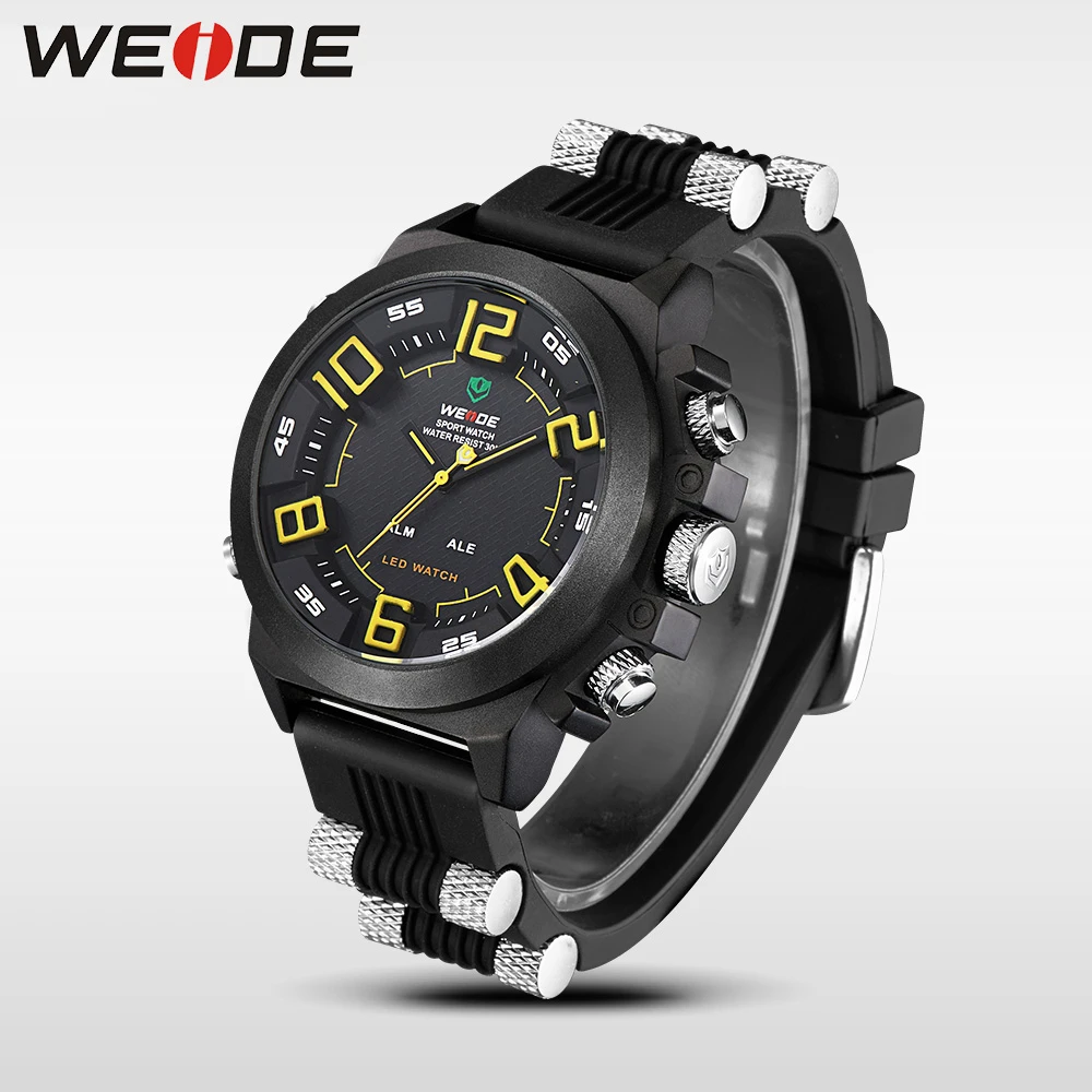 WEIDE 2019 мужские спортивные цифровой светодиод дисплей датчик движения