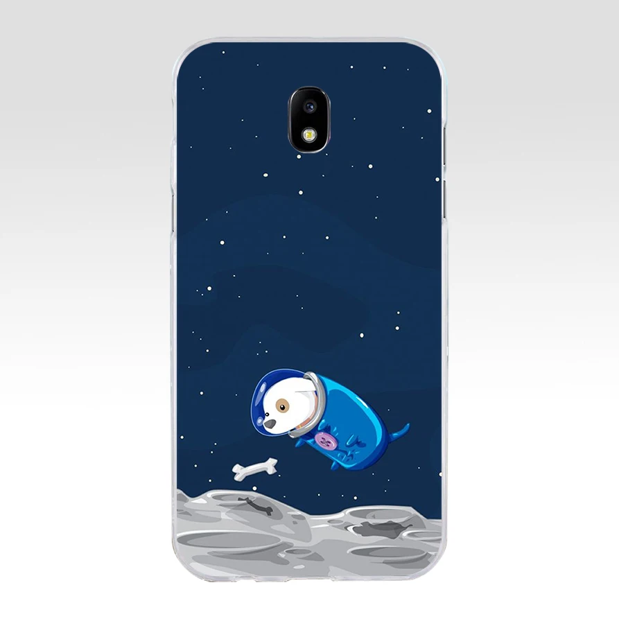 261WE The cartoon dog Мягкий Силиконовый ТПУ чехол для телефона Samsung j3 j5 j7 2015 2016 2017 j330 j2 j4 prime