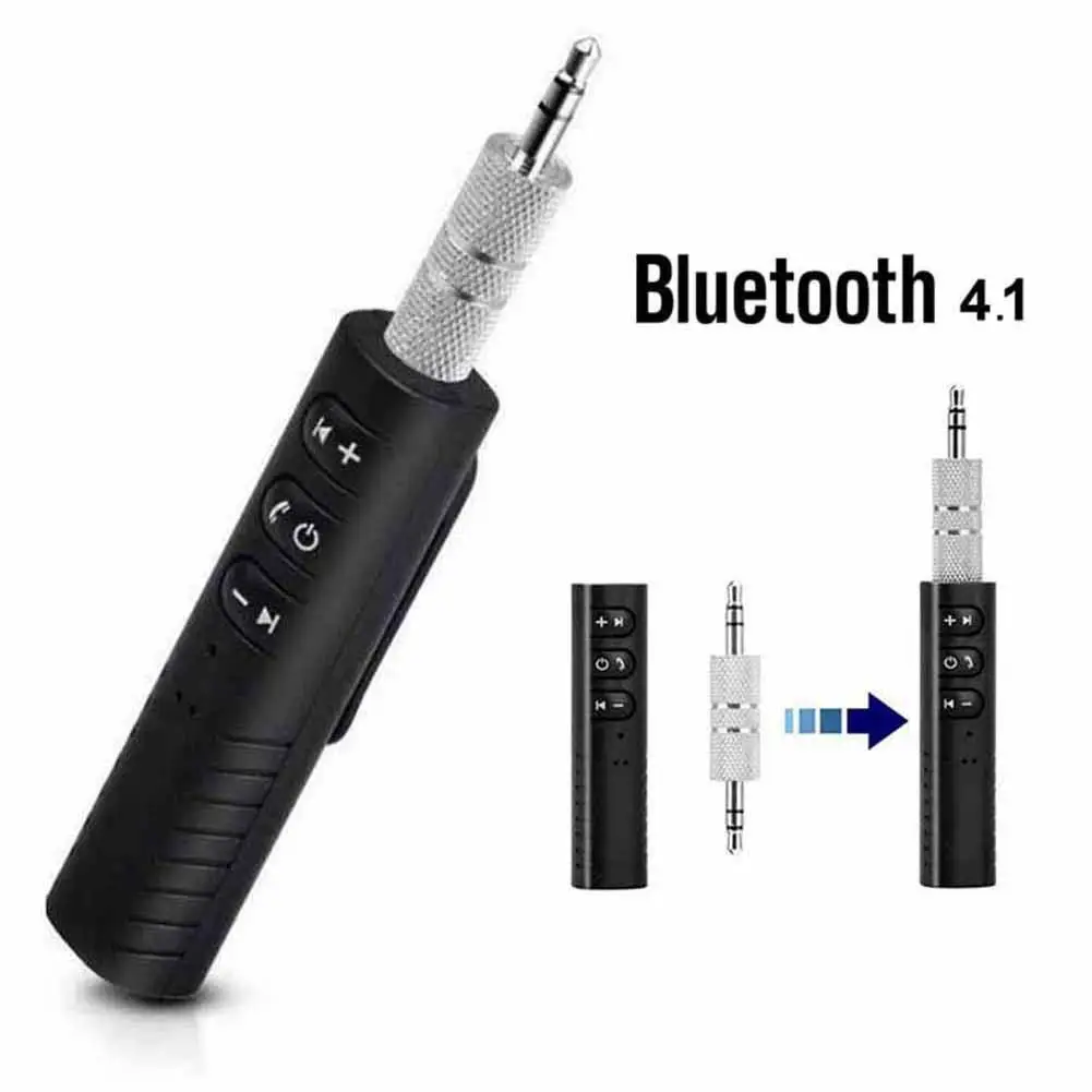 

3.5mm Wireless Bluetooth Audio Receiver Stereo Music Adapter for Car Speaker
