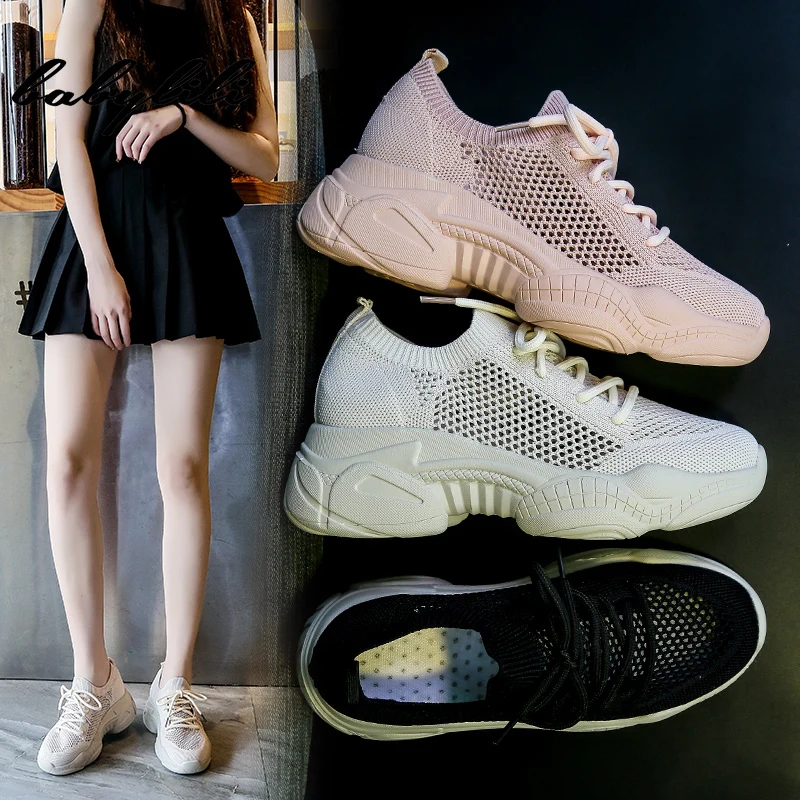 جديد أحذية رياضية للنساء خفيفة تنفس تشغيل ShoeBasket فام مريحة الرياضة في الهواء الطلق الركض المشي الإناث رياضية