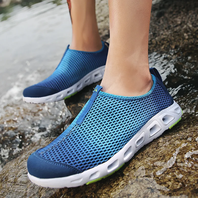 

Men Or Woman Running Shoes Mesh for Summer Breathable Jogging Sneakers Lightweight Outdoor fashion Sport Shoe Unisex Big Size 46