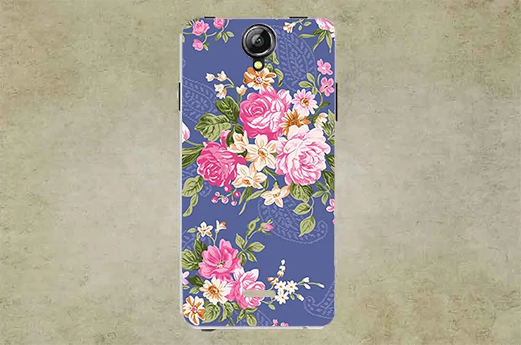 Чехол для Alcatel One Touch Pixi First OT 4024 4024D 4024X красивый мягкий чехол из ТПУ с цветочным