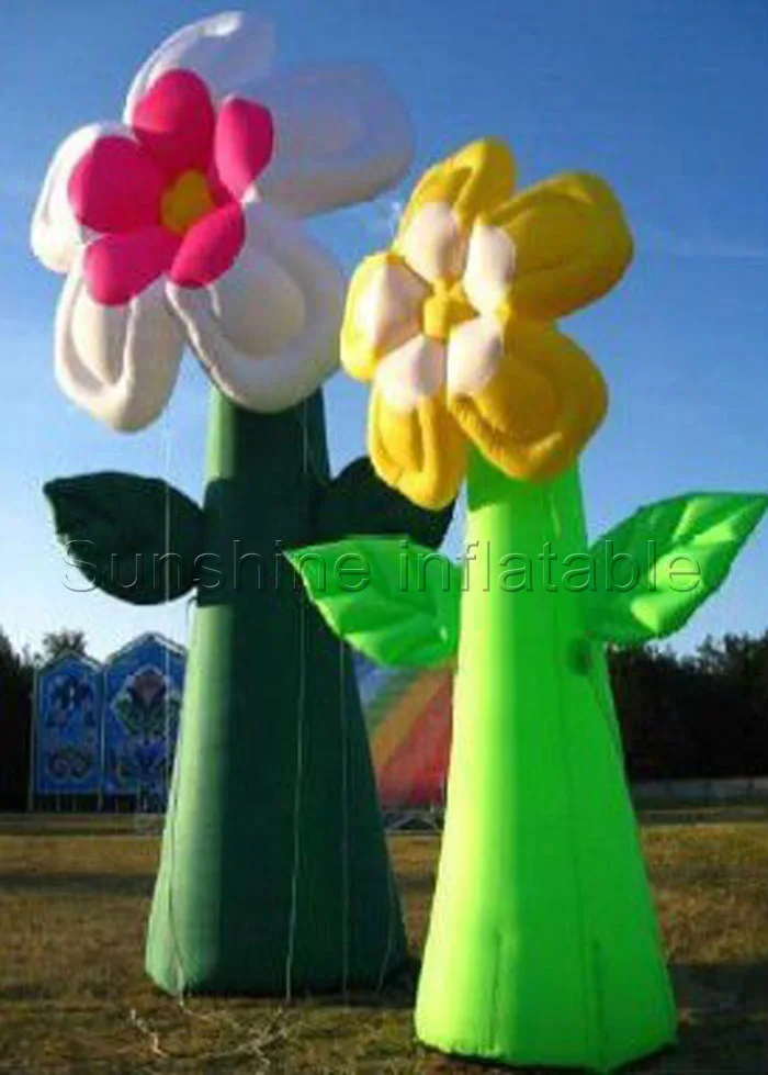 Outdoor Standing Party Event Decorative Giant Inflatable Flower