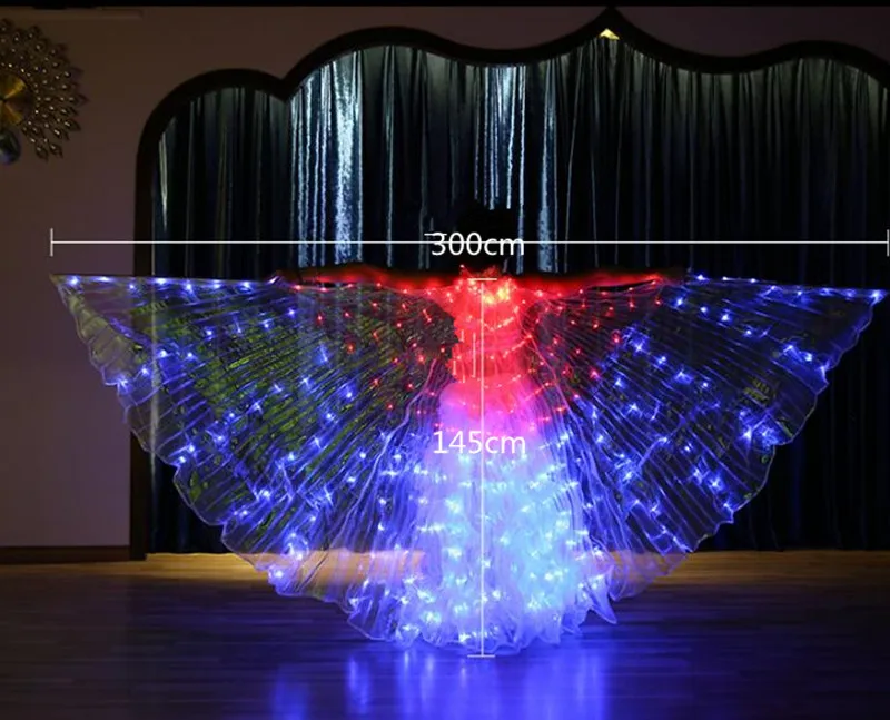 Led luminous wings