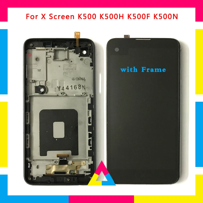 

LCD Display Screen With Touch Screen Digitizer Assembly For LG X Screen K500 K500H K500F K500N No Frame or with Frame