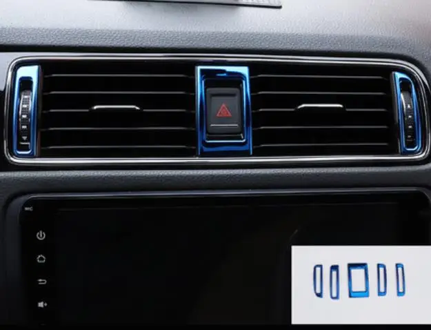Автомобильные наклейки отделка из нержавеющей стали декоративная крышка для