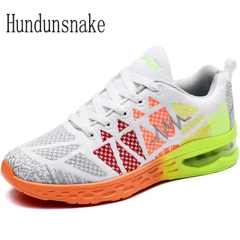 

Hundunsnake White Sneakers Women Sport Shoes Female Mesh Breathable Running Shoes For Men Cushioning Ladies Krasovki Gumshoe T3