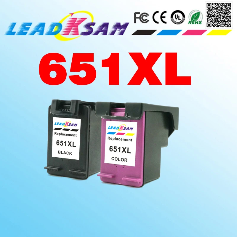 Замена для 651 651XL картридж совместимый hp651 с чернилами HP Deskjet Ink Advantage 5575 5645 hp DeskJet 1115