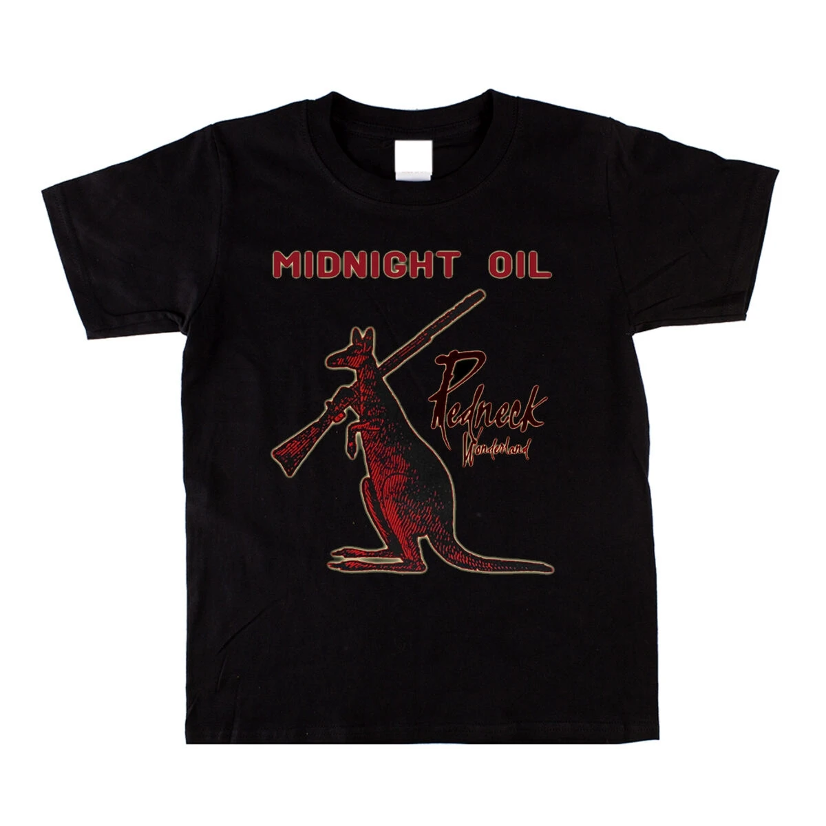 Мужская футболка из 100% хлопка Midnight Oil Redneck Wonderland Модная хлопковая с коротким