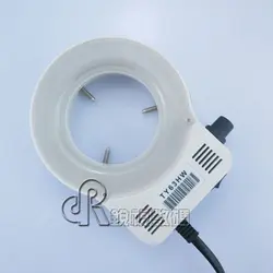Ac90v-240v LED стерео микроскоп регулируемый Яркость осветитель кольцо лампа