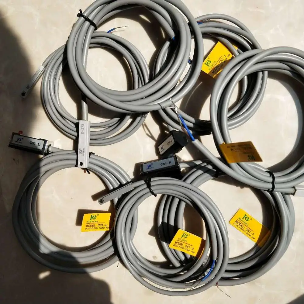 

10pcs Pneumatic Air Cylinder Magnetic Reed Switch Proximity Sensor CS1-F/CS1-U/CS1-J/CS1-G/CS1-S/D-Z73/D-A93/D-A73/D-C73
