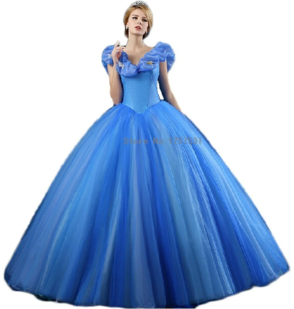 plus size cinderella prom dresses