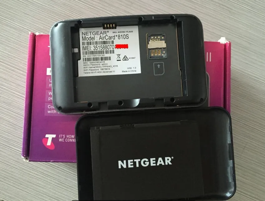 Разблокированный 2," сенсорный экран Netgear Aircard AC810S 810S с 2 антеннами Cat11 600 Мбит/с 4G LTE MiFi Мобильная точка доступа wifi роутер