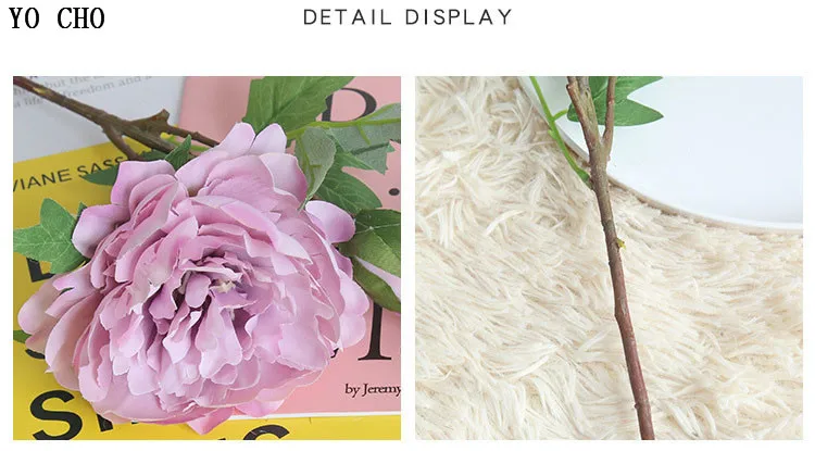 Chinese national flower peonies  simulation big peony flowers for home, living room, bedroom, party,wedding,hotel,shopwindow  decoration arranging flower accessories for christmas new year Halloween Thanksgiving Anniversari