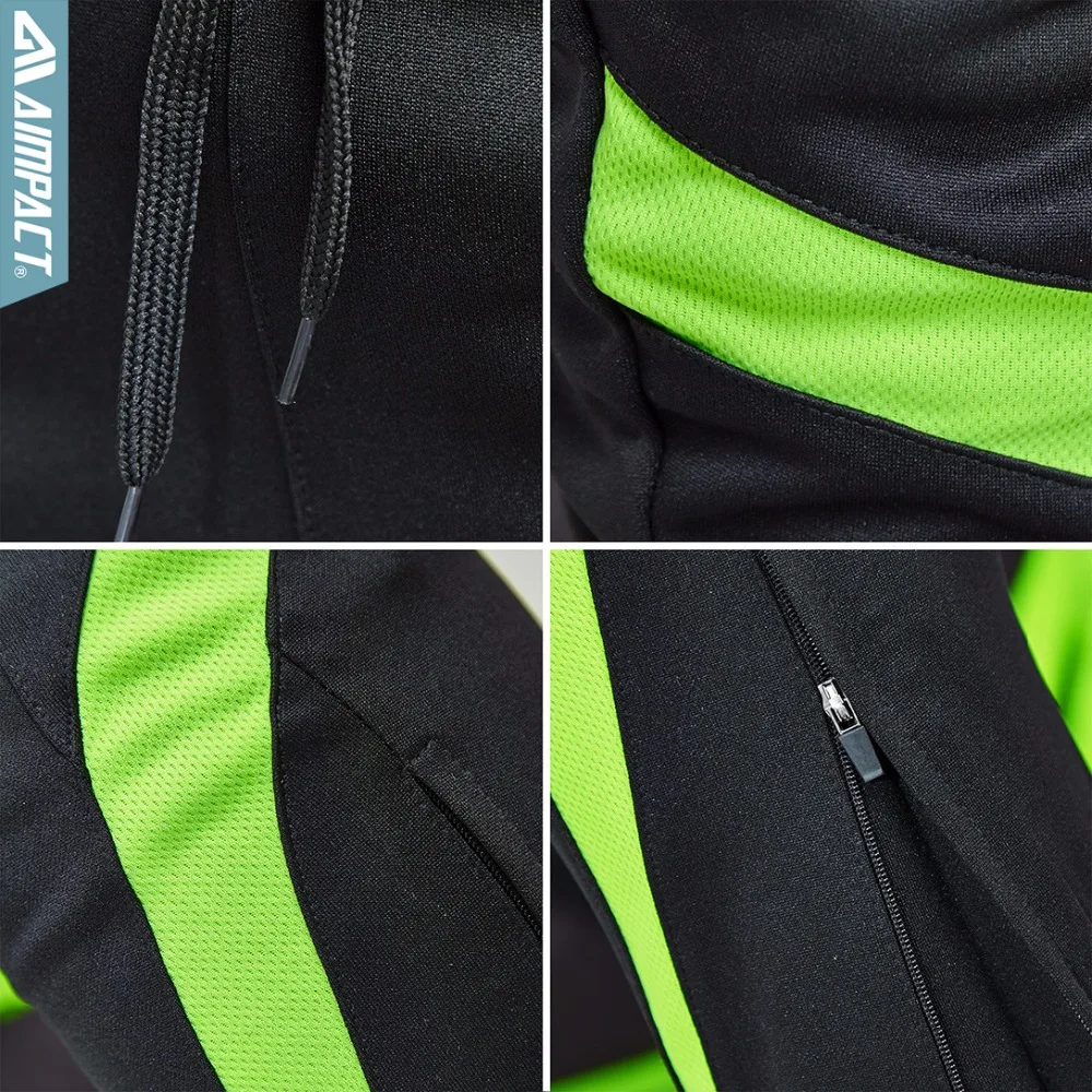 Aimpact Sporty Pants for Men Lightweight Training Jogger Bodybuilding Running Trousers Fitness Muscle Active Track Sweatpants
