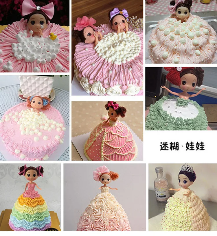 Кукла пирожное кукла 17 см один кукла без одежды куклы торт украшения выпечки украшения