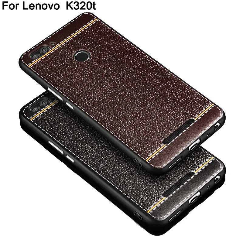 Для lenovo k320t Силиконовые Мягкие TPU чехол кожного покрова telefoon hoesjes телефон