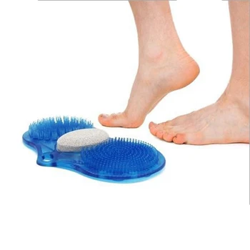 

Sole Cleaner Foot Massage Stepping Part Clean Massage Cushion Bathroom Non-slip Mat Stone Foot Scrubber Brushes Scrub Massage