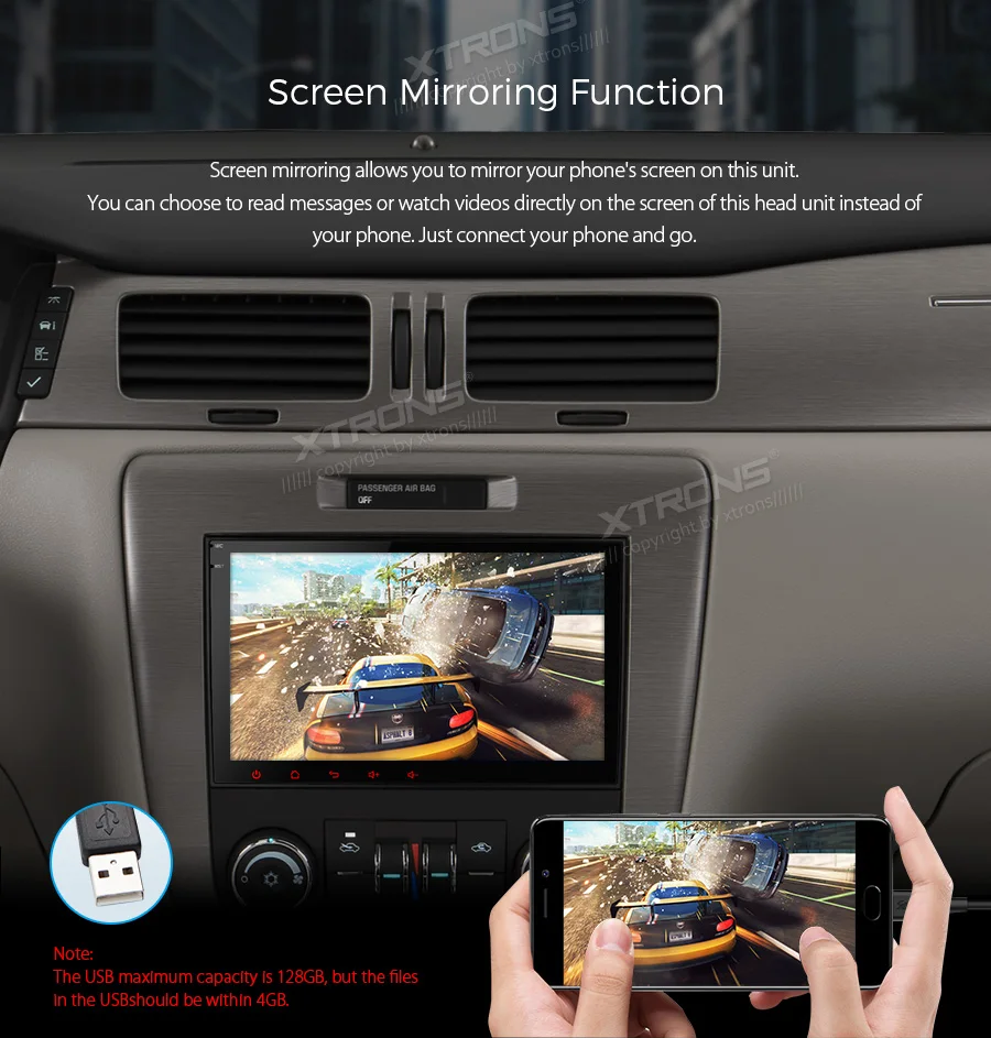 Top 8" Android 8.1 Oreo OS Car Multimedia GPS Radio for Buick Enclave 2008 2009 2010 2011 2012 with Split Screen Function Support 12