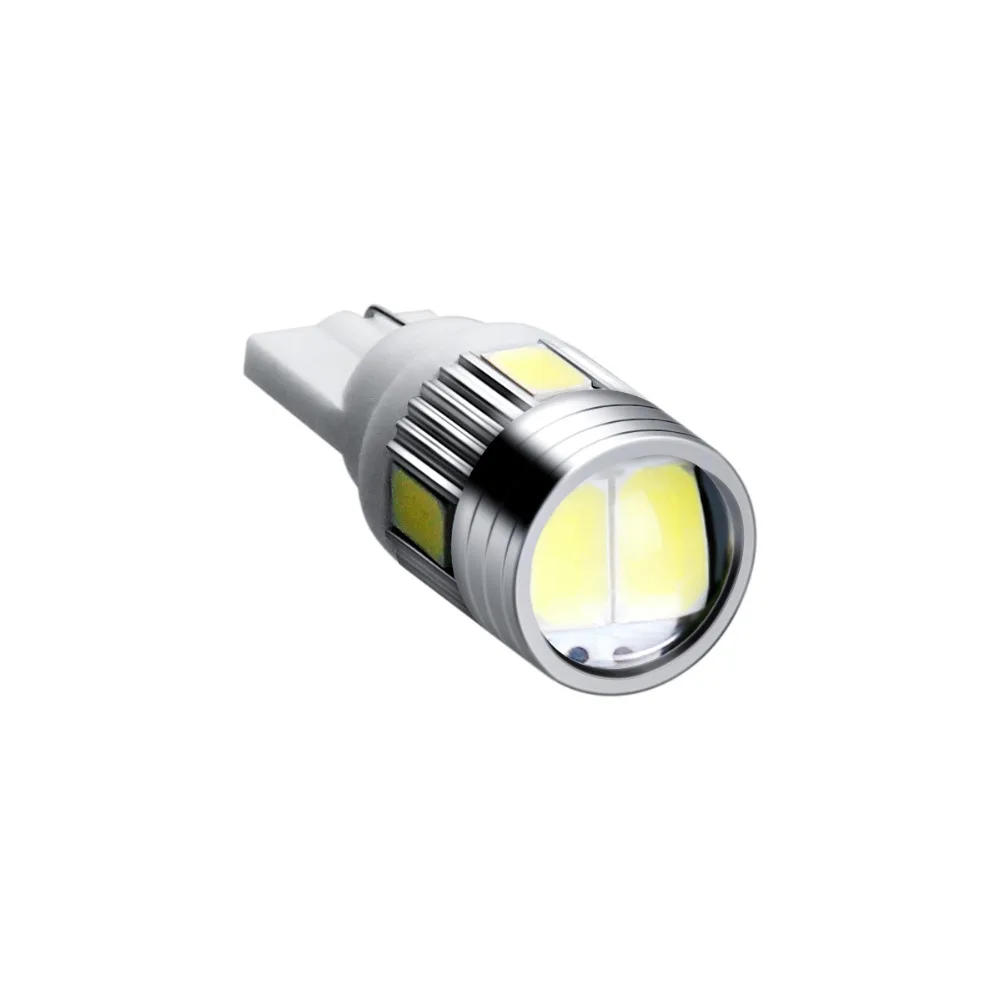 2 шт. автомобильный Стайлинг T10 W5W 168 194 6SMD светодиодный клиновидный боковой