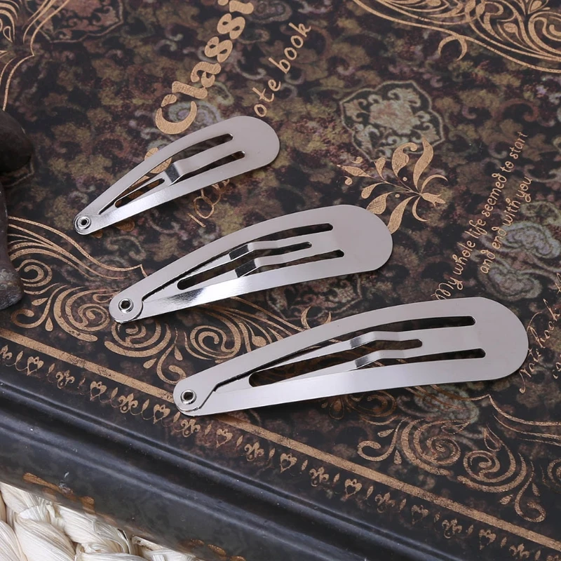 Металлические зажимы для волос с бантом 4/5/6 см 50 шт.|hair clip|hair metal cliph clip |