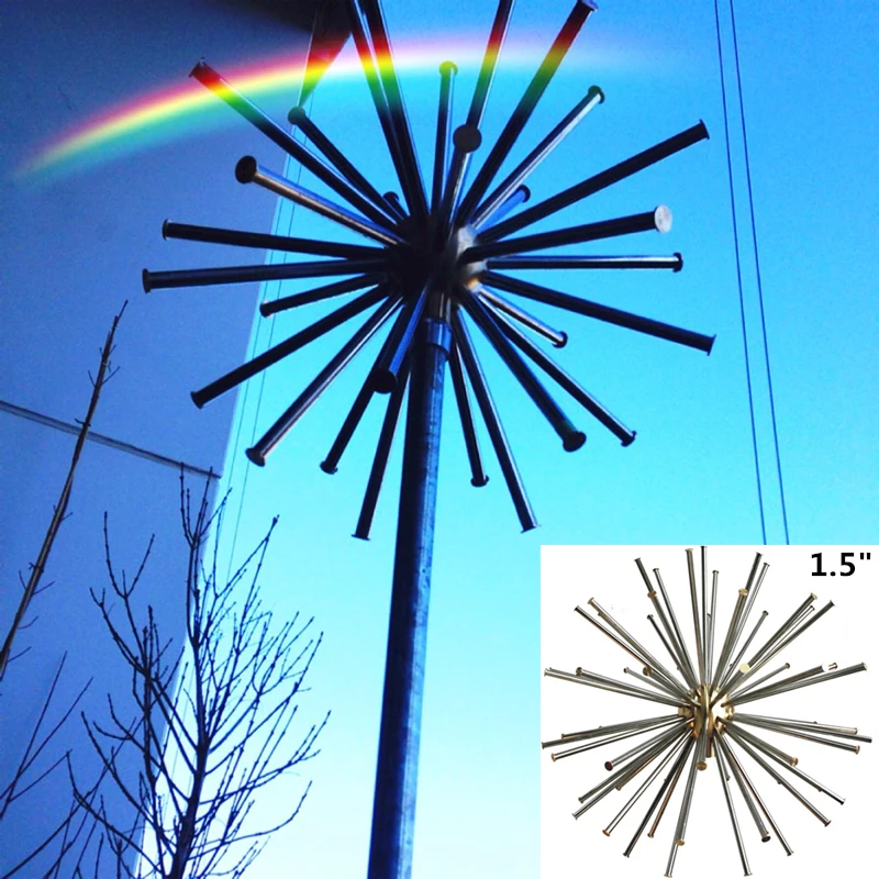 

Factory Direct 1.5inch DN40 brass crystal ball dandelion fountain nozzle Landscape Water Pool