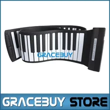 USB MIDI Roll Up Foldable Electric Piano Folding 88 Keys189 Tone Portable Rubber Keyboard Electronic Rollup Pianos
