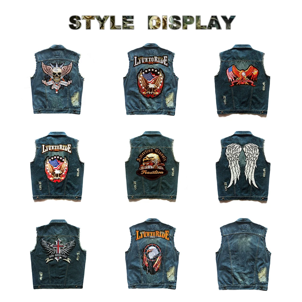 Мотоциклетная куртка HEROBIKER мотоциклетная джинсовый жилет мужская без рукавов