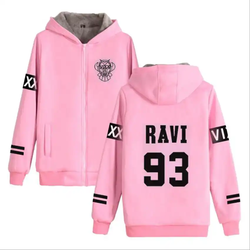 baby pink hoodie for men