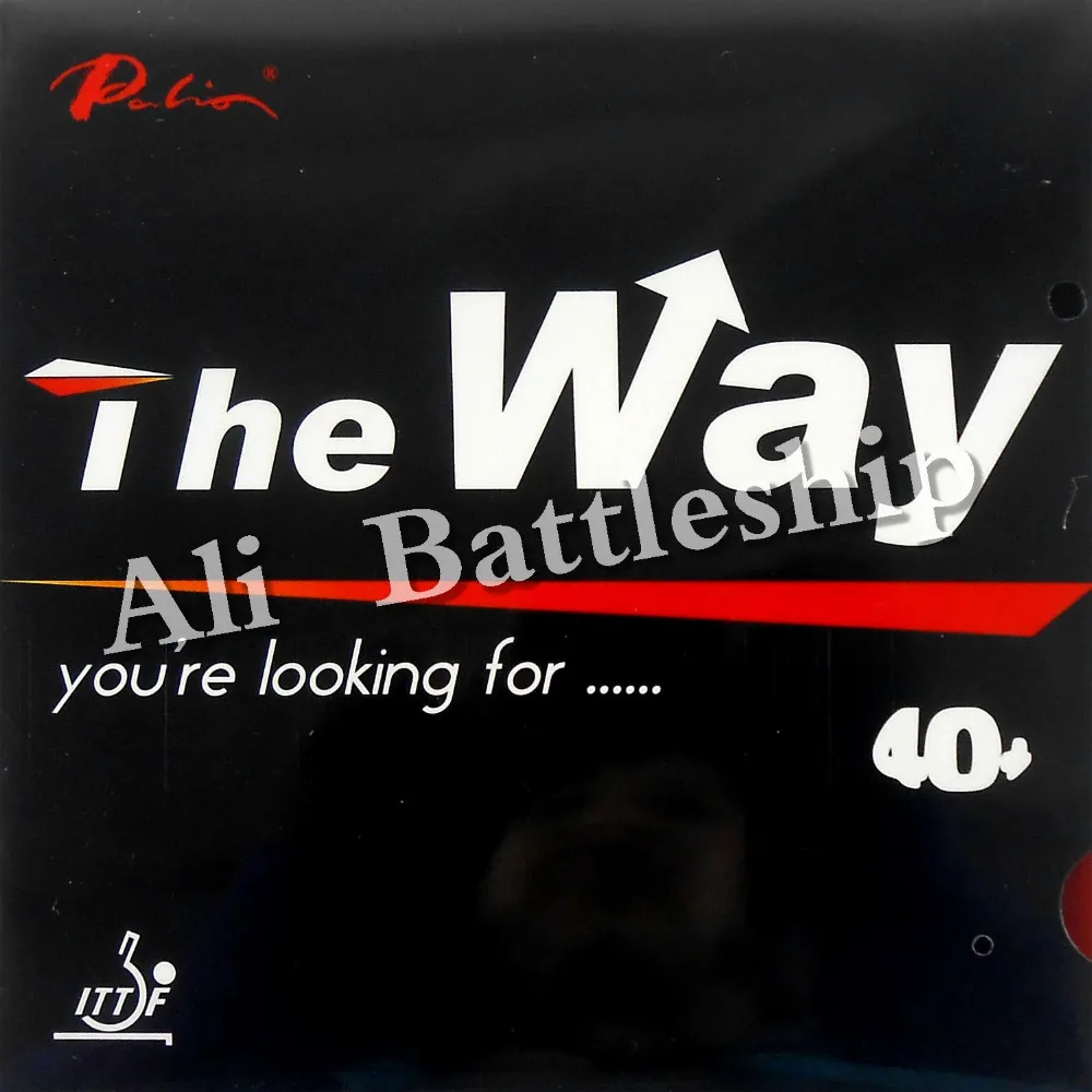 

Original Palio The Way 40+ Pips in Table Tennis Rubber with Sponge