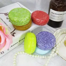 Чистый натуральный шампунь ручной работы мыло эфирное масло для сухих волос масло для волос холодная обработка против перхоти уход за волосами