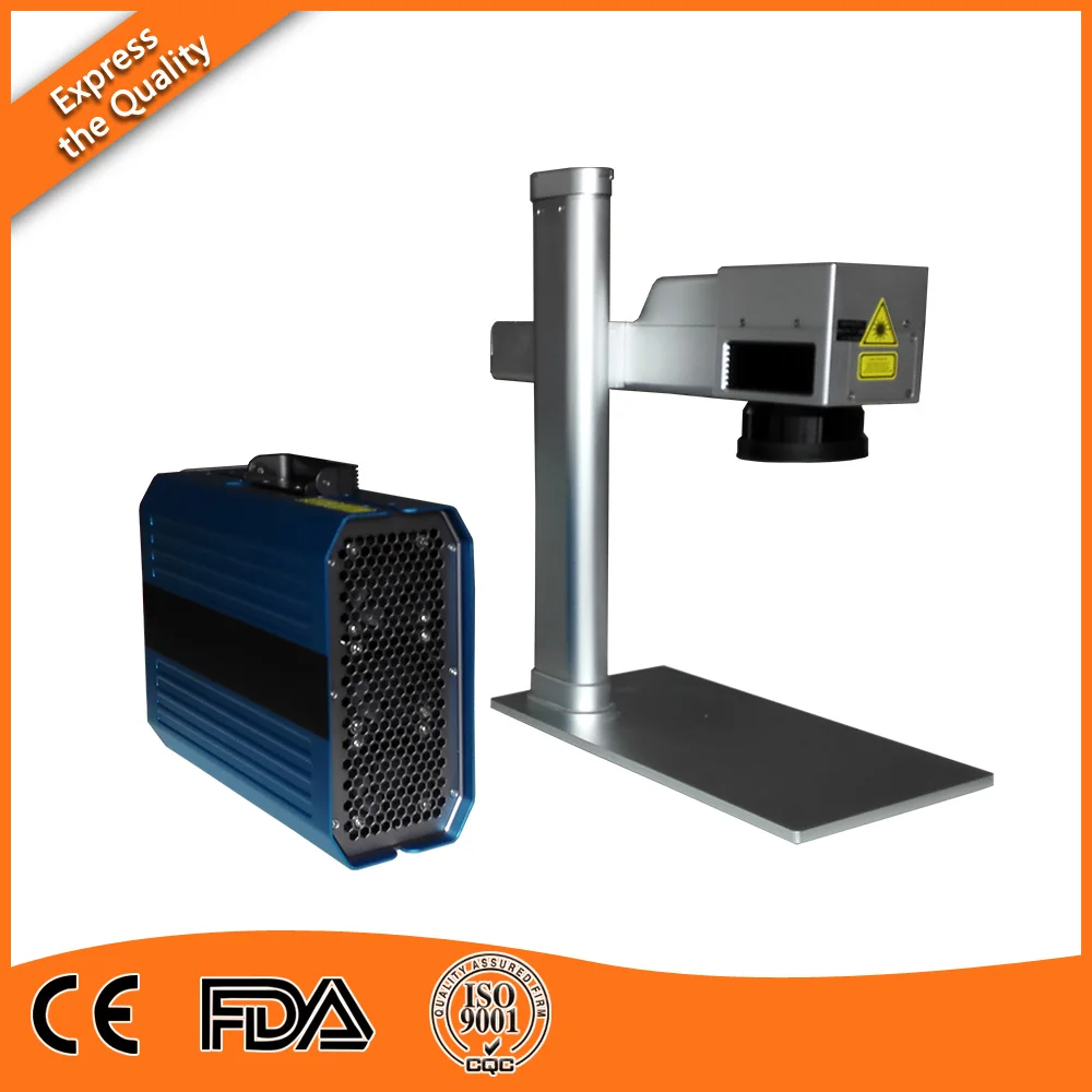 20W Competitive Price Laser Etching Machine for Rubberin Wood Routers