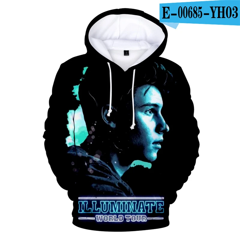 

Shawn Mendes Hoodie Canada Popular Singer Unisex Moletom Hooded Shawn Mendes Clothes Long Sleeve Hoodies Women Women Sweatshirt