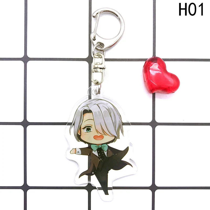 Брелок для косплея подвеска телефона в стиле аниме YURI on ICE Victor Nikiforov Yuri