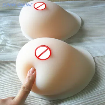 

Wholesale teardrop-shaped 2000 g huge cup realistic Silicone Forms Silicone BREAST Forms Mastectomy TV Transvestite Form Boobs