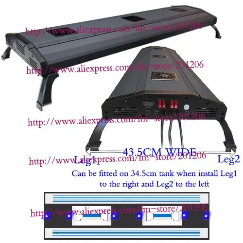 Галогенная лампа для аквариума 48 дюймов HQI + T5 516 716 Вт|light cloth|tank stickerlight inflatable |