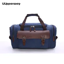 Англия Стиль Большая Дорожная сумка из парусины мужская сумка багаж дорожные сумки Семейные выходные сумки многофункциональная сумка-тоут для путешествий