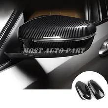 АБС-пластик хром Зеркало заднего вида рамы Накладка для BMW серий 7 G11 G12- черный/серебристый