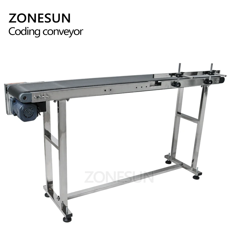 ZONESUN конвейер для струйного принтера конвейерный стол ленточный носитель